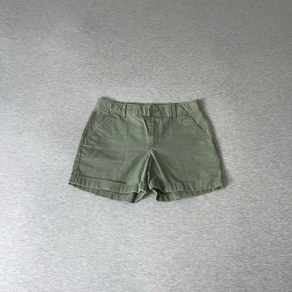 Gap Girl's Olive Green Canvas Shorts